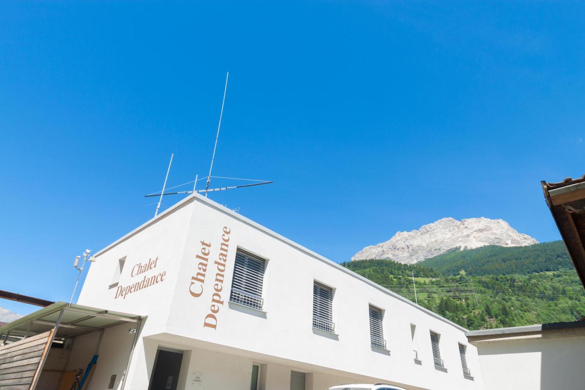 Ristorante Pensione Chalet Stazione Poschiavo Zewnętrze zdjęcie