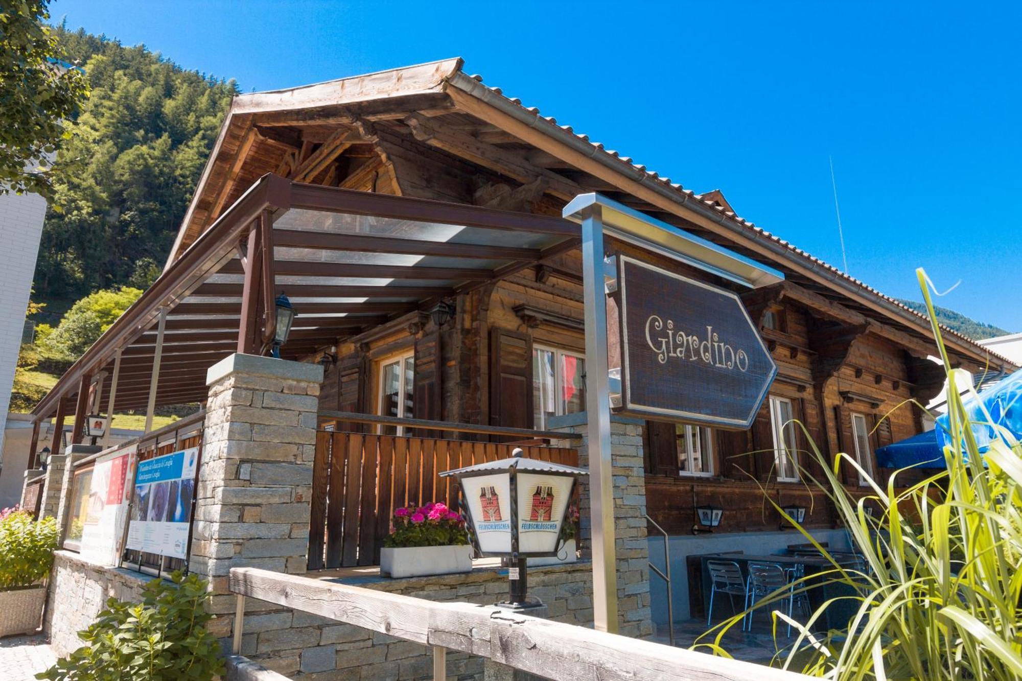 Ristorante Pensione Chalet Stazione Poschiavo Zewnętrze zdjęcie