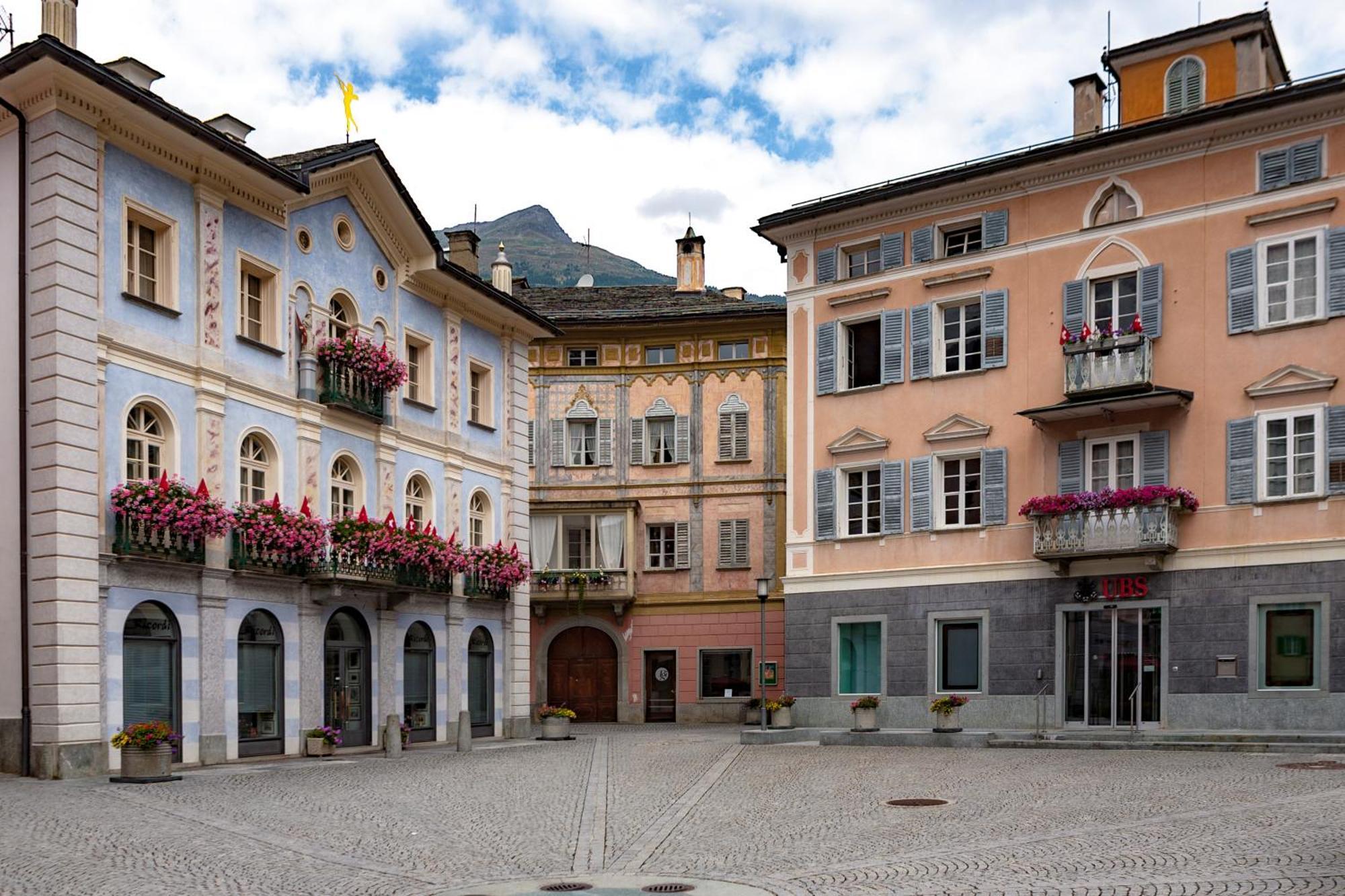 Ristorante Pensione Chalet Stazione Poschiavo Zewnętrze zdjęcie